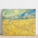 Maalauksen jäljennös Vehnäpelto Saint-Paul-sairaalan takana Vincent van Gogh'n kanssa
