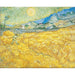 Maalauksen jäljennös Vehnäpelto Saint-Paul-sairaalan takana Vincent van Gogh'n kanssa