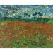 Maalauksen jäljennös Poppies Field - Vincent van Gogh