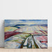 Maalauksen jäljennös Champ sous la neige - Edvard Munch