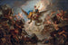 Armiden palatsin tuho - Charles-Antoine Coypel — näkymä teoksesta