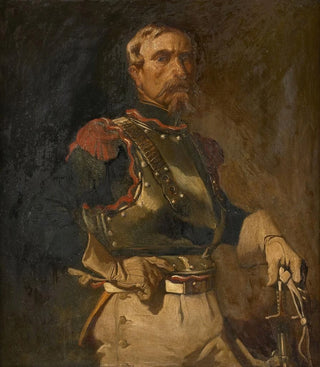 CharlesEdouard ArmandDumaresq - Portrait dofficier en cuirasse.webp