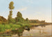 Kalastaja joen rannalla - Charles-Jean Georget — näkymä teoksesta