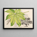 Fatsia japonica aureoreticulata - Charles Antoine Lemaire — kehystetty taideteos seinällä