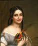 Mademoiselle Satterlee - Charles Bird King — näkymä teoksesta