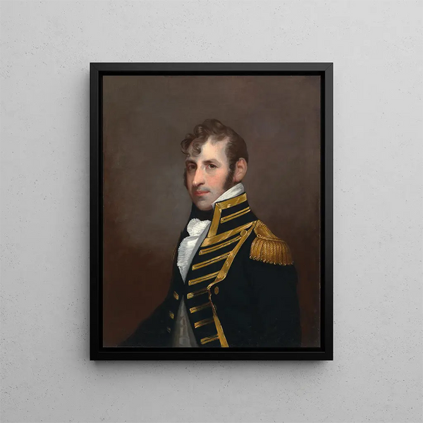 Stephen Decatur - Charles Bird King — kehystetty taideteos seinällä