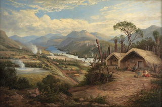 Charles Blomfield - Orakei Korako on the Waikato.webp