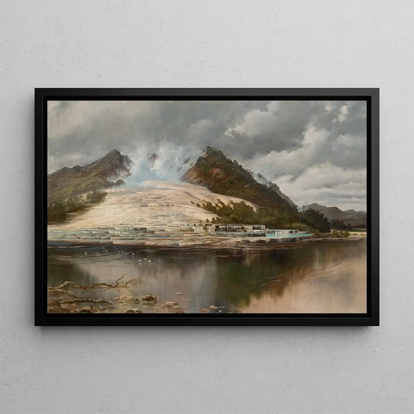 Charles Blomfield - White Terraces Rotomahana.webp