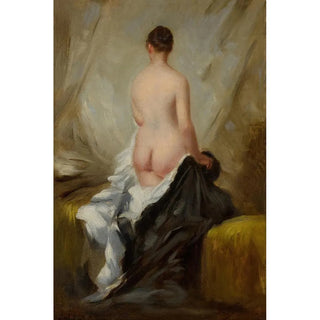 Charles Chaplin - Nude Seen from Behind.webp