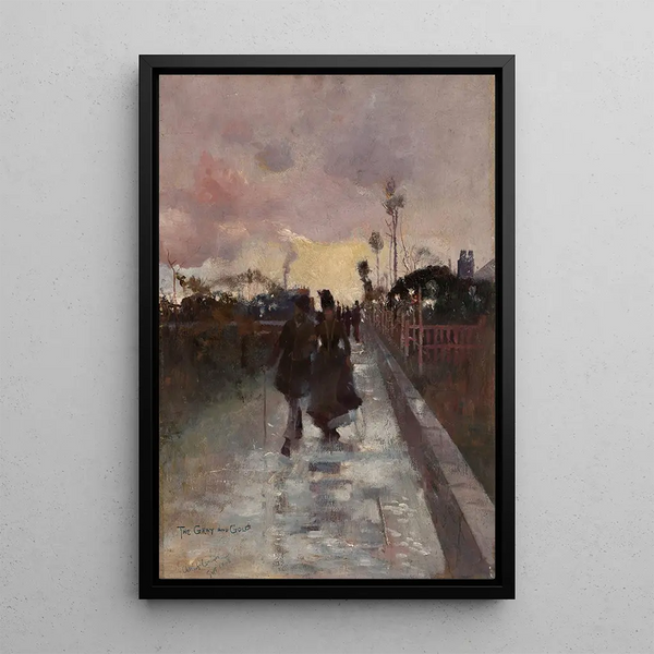 Maalauksen jäljennös Palaa kotiin - Charles Conder