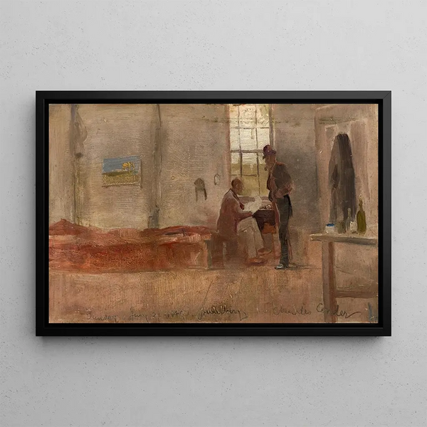 Charles Conder - Impressionists camp.webp