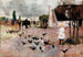 Teehetki - Charles Conder — näkymä teoksesta