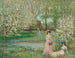 Le Howe au printemps - Charles Conder — näkymä teoksesta