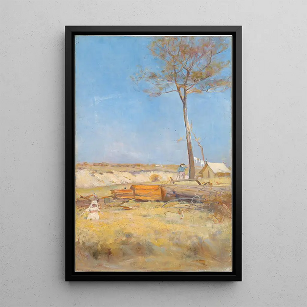 Maalauksen jäljennös Etelän auringon alla - Charles Conder