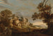 Maisemamaalaus Emmauksen matkasta - Charles Cornelisz de Hooch — näkymä teoksesta