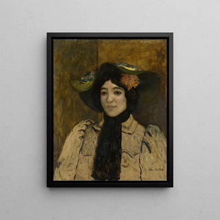 Charles Cottet - Portrait of a Woman.webp