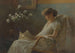Mukava nurkka - Charles Courtney Curran — näkymä teoksesta