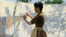 Ombres-maalaus - Charles Courtney Curran — näkymä teoksesta