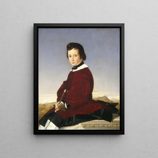 Charles David - Portrait of a Young Horsewoman.webp