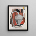 Machinerie - Charles Demuth — kehystetty taideteos seinällä