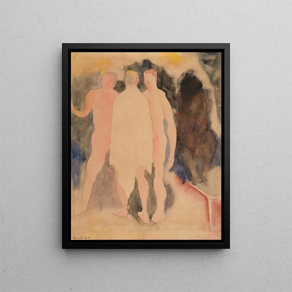 Bain turc - Charles Demuth — kehystetty taideteos seinällä