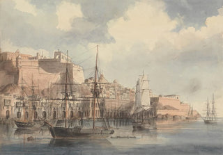 Charles Dyce - View at Malta.webp