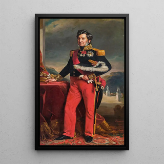 Charles Edouard Boutibonne - Portrait of the French King LouisPhilippe DOrlans Paris 17731850 Clermont House England.webp
