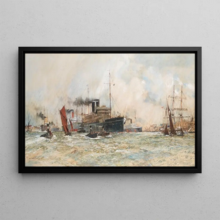 Charles Edward Dixon - The lady Shes a Liner.webp