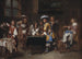 Joueurs de trictrac - Charles Emmanuel Biset — näkymä teoksesta