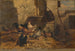 Kyyhkyset - Charles Émile Jacque — näkymä teoksesta