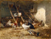 Poulettes - Charles Émile Jacque — näkymä teoksesta