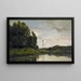 Auversin Rives de l'Oise - Charles François Daubigny — kehystetty taideteos seinällä