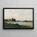 Kirkon sisämaalaus - Charles François Daubigny — kehystetty taideteos seinällä