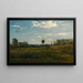 Maisemamaalaus - Charles François Daubigny — kehystetty taideteos seinällä