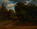 Le carrefour du nid d'aigles, forêt de Fontainebleau - Charles François Daubigny — näkymä teoksesta