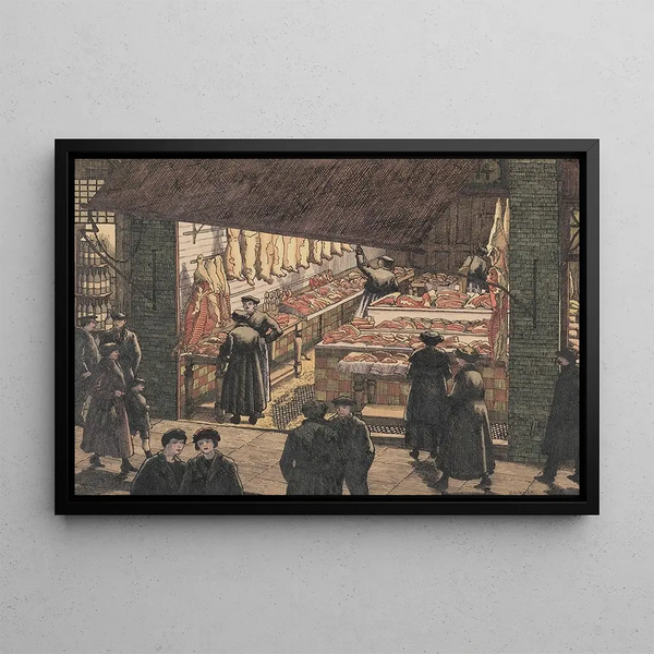 Charles Ginner - High Class Butchers.webp