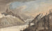 Chamonix-maalaus, Mer de Glace - Charles Gore — näkymä teoksesta