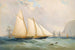 Royal Yacht Squadron Viking -sailuven laiva Needlesin edustalla - Charles Gregory — näkymä teoksesta