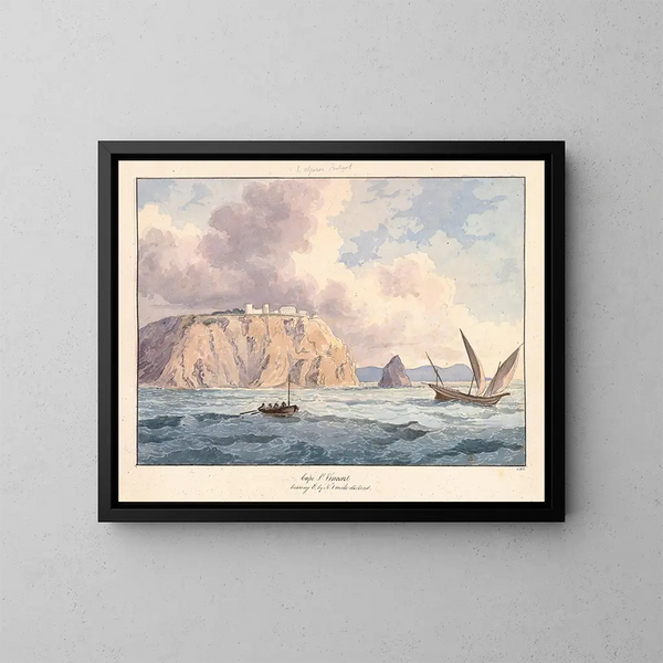 Cap Saint-Vincent - Charles Hamilton Smith — kehystetty taideteos seinällä