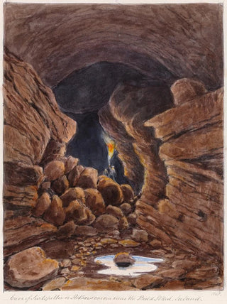 Charles Hamilton Smith - Cave of Surtshellir or Robbers Cavern Iceland.webp
