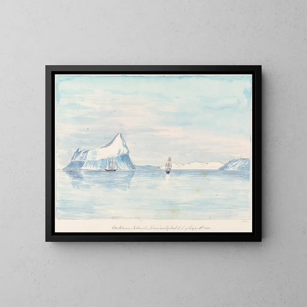 Île Cockburn, Inlet de l'Amirauté - Charles Hamilton Smith — kehystetty taideteos seinällä