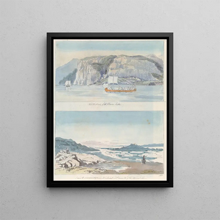 Charles Hamilton Smith - North Shore of Great Slave Lake and View to Seaward from Montreal Island.webp