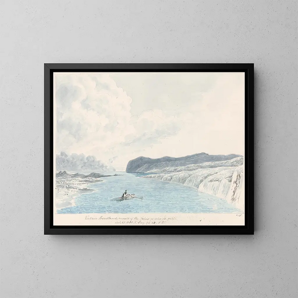 Bouche du Thleweechodezeth à Victoria Headland - Charles Hamilton Smith — kehystetty taideteos seinällä