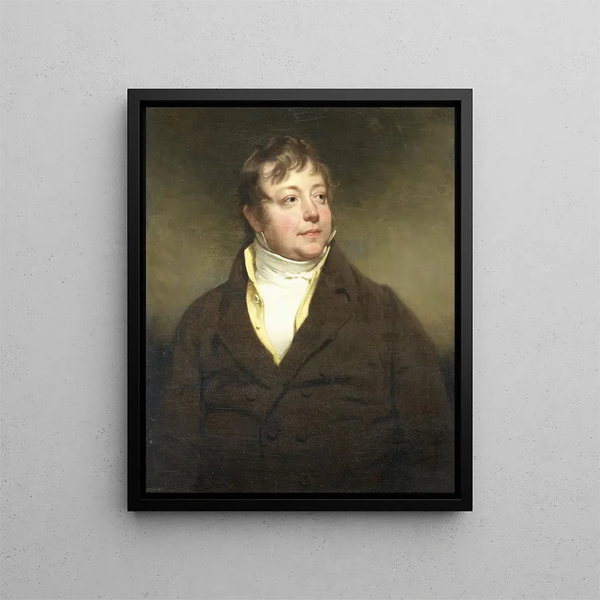 Portrait of a man perhaps J. W. Beynen - Charles Howard Hodges — kehystetty taideteos seinällä