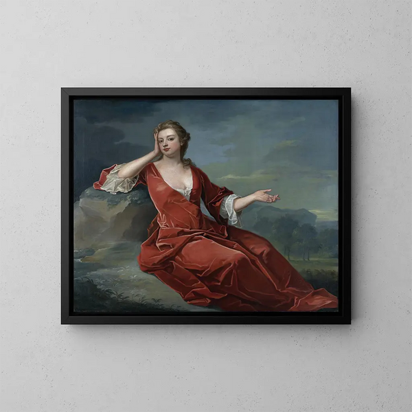 Duchess de Marlborough Sarah - Charles Jervas — kehystetty taideteos seinällä