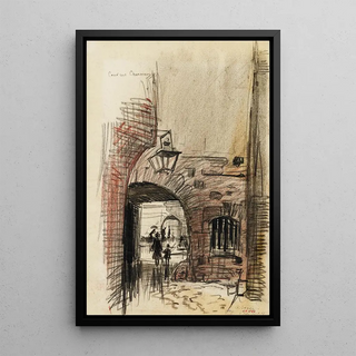 Charles Jouas - Cour et vote rue Chanoinesse.webp