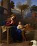 La Sainte Famille en Égypte - Charles Le Brun — näkymä teoksesta