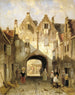 La vieille porte - Charles Leickert — näkymä teoksesta