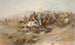 Custerin taistelu - Charles Marion Russell — näkymä teoksesta