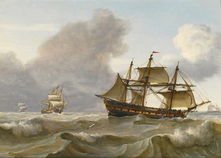 Charles Martin Powell - Shipping in choppy waters.webp